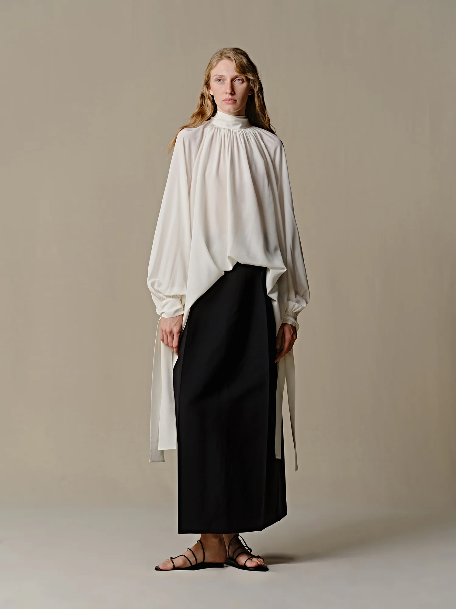 INTO THE EAST 25 Spring/Summer Sleeveless Top ITE-E1DGSS028WT20TP-BAI White - Image 2