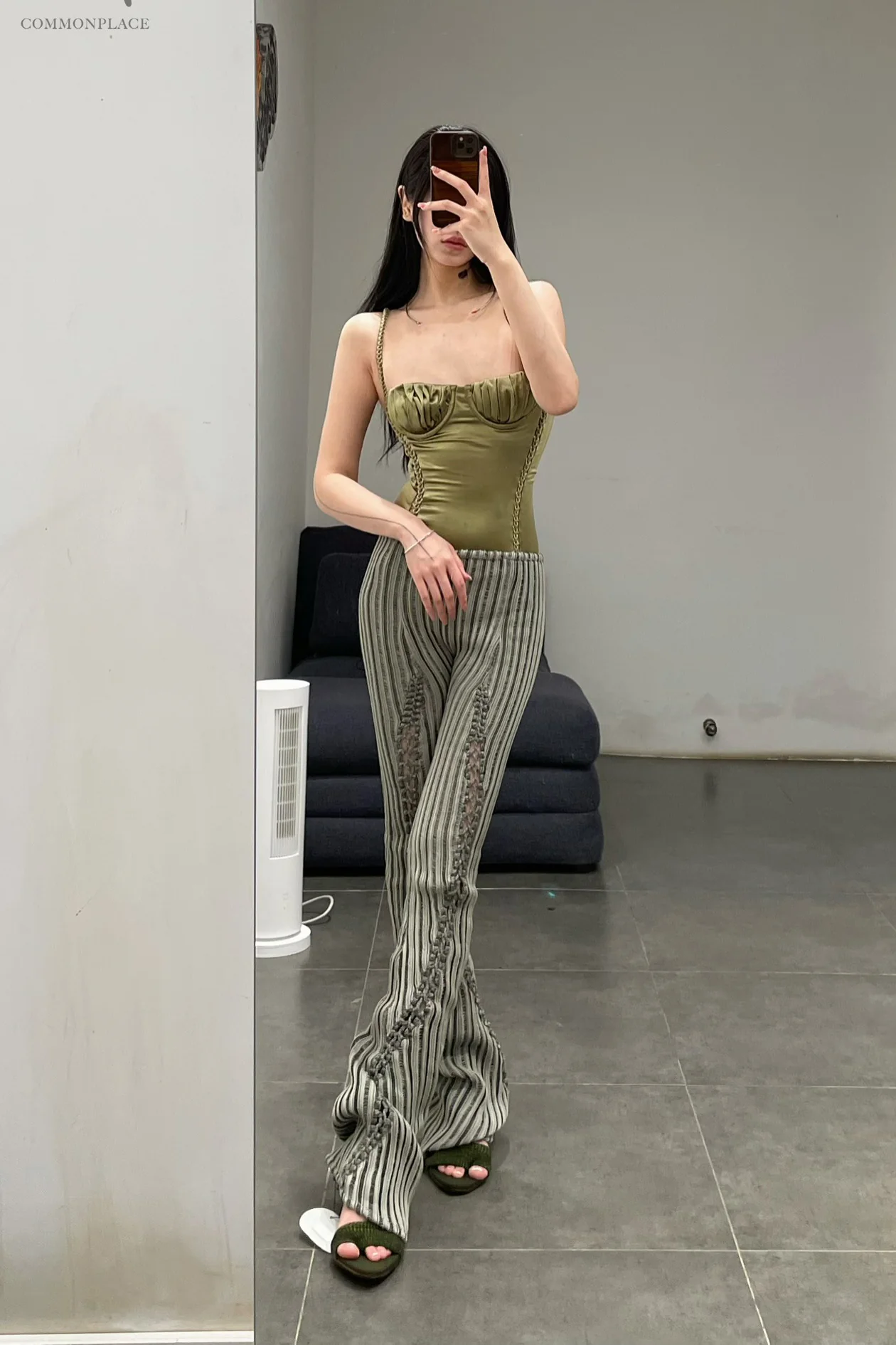 ISA BOULDER bodysuit RS24WOP02 grass gold PIB7 - Image 8