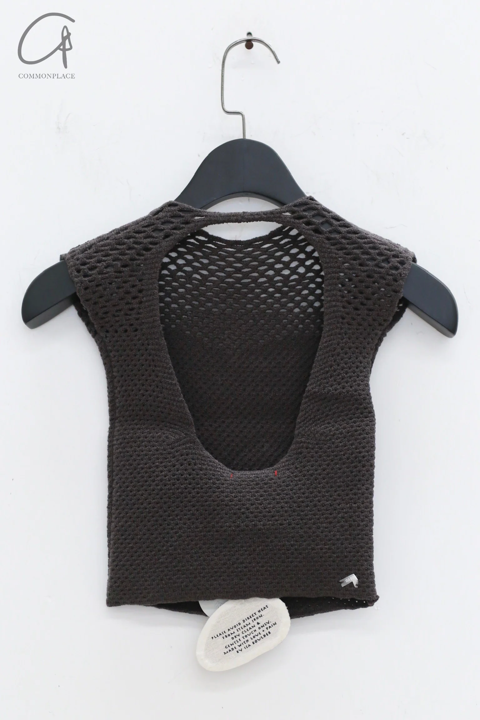 ISA BOULDER Crew Neck Top Indonesia IB-WTP115-SHADOW - Image 7
