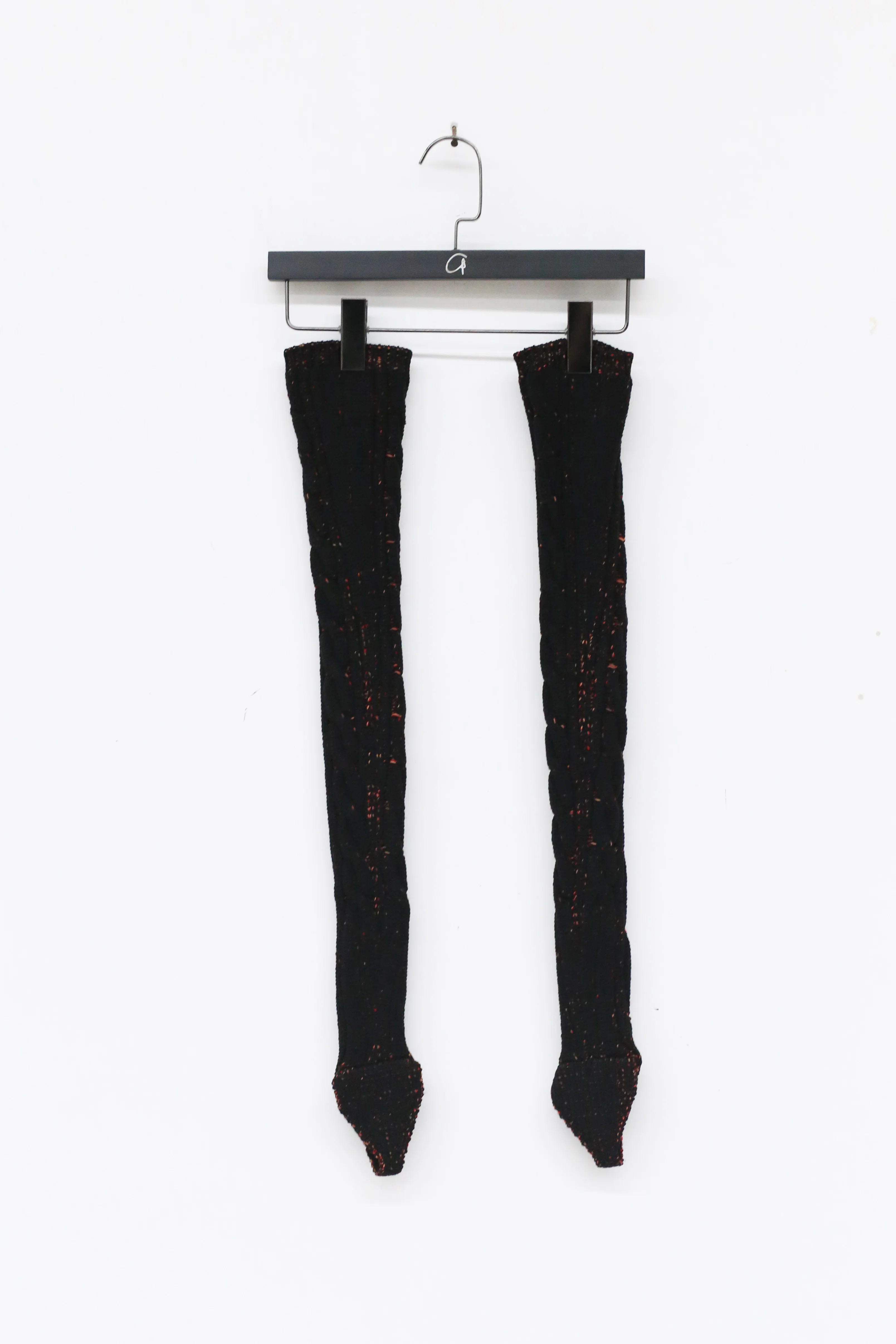 ISA BOULDER knitted socks CABLEGUY SOCKS TECHNO