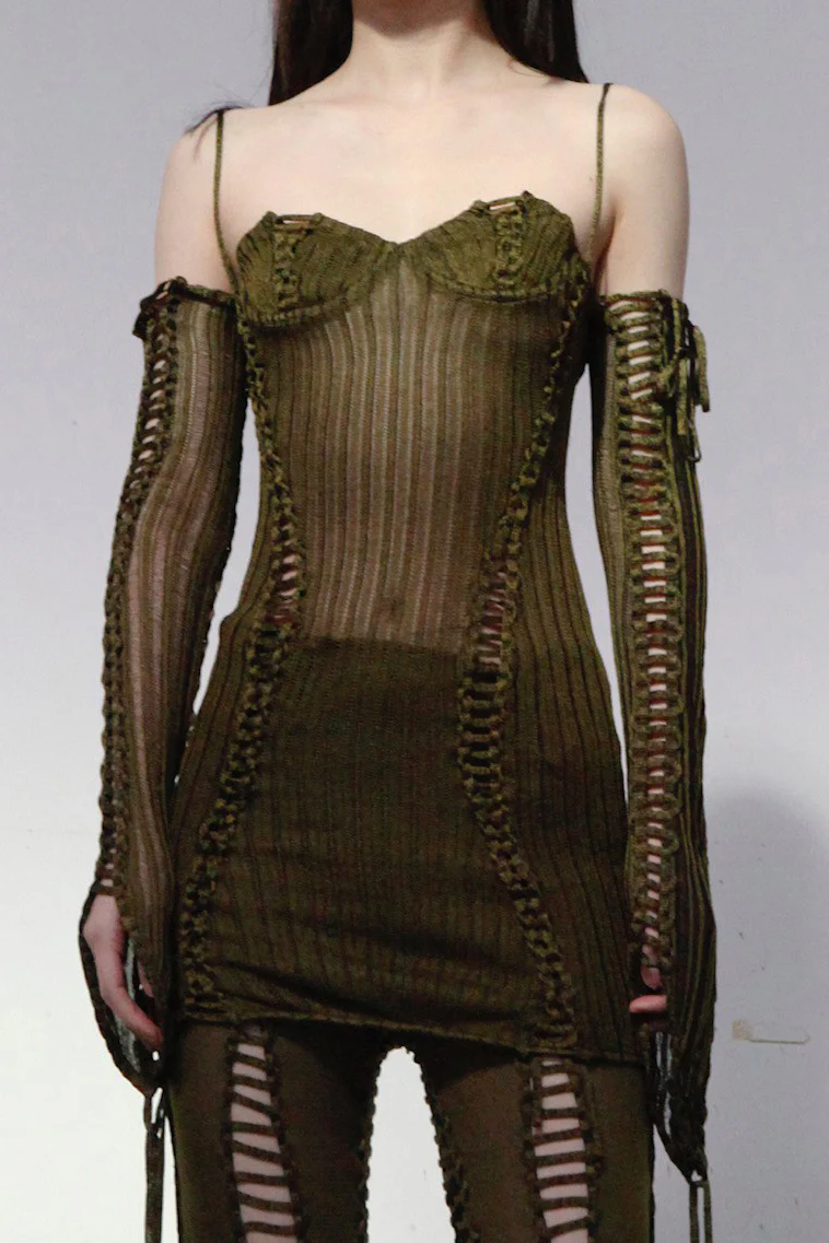 ISA BOULDER Stretchable Sleeve 22SL03 MILITARY Army Green - Image 2
