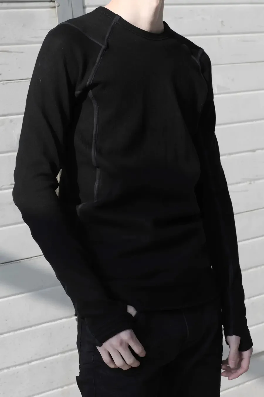 isaac sellam (base shirt) APAISE LT BRRR18-NOIR - Image 3