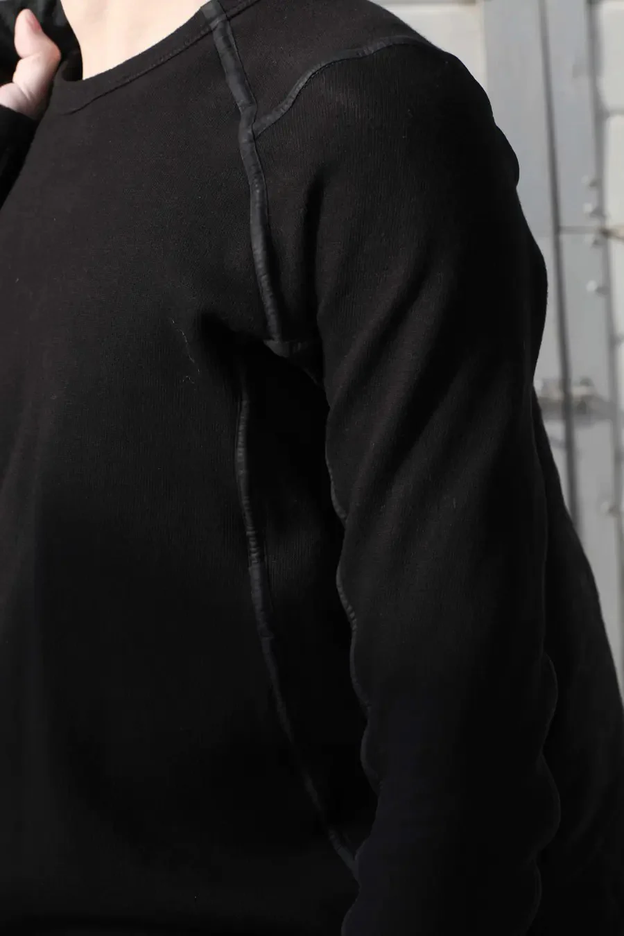 isaac sellam (base shirt) APAISE LT BRRR18-NOIR - Image 4
