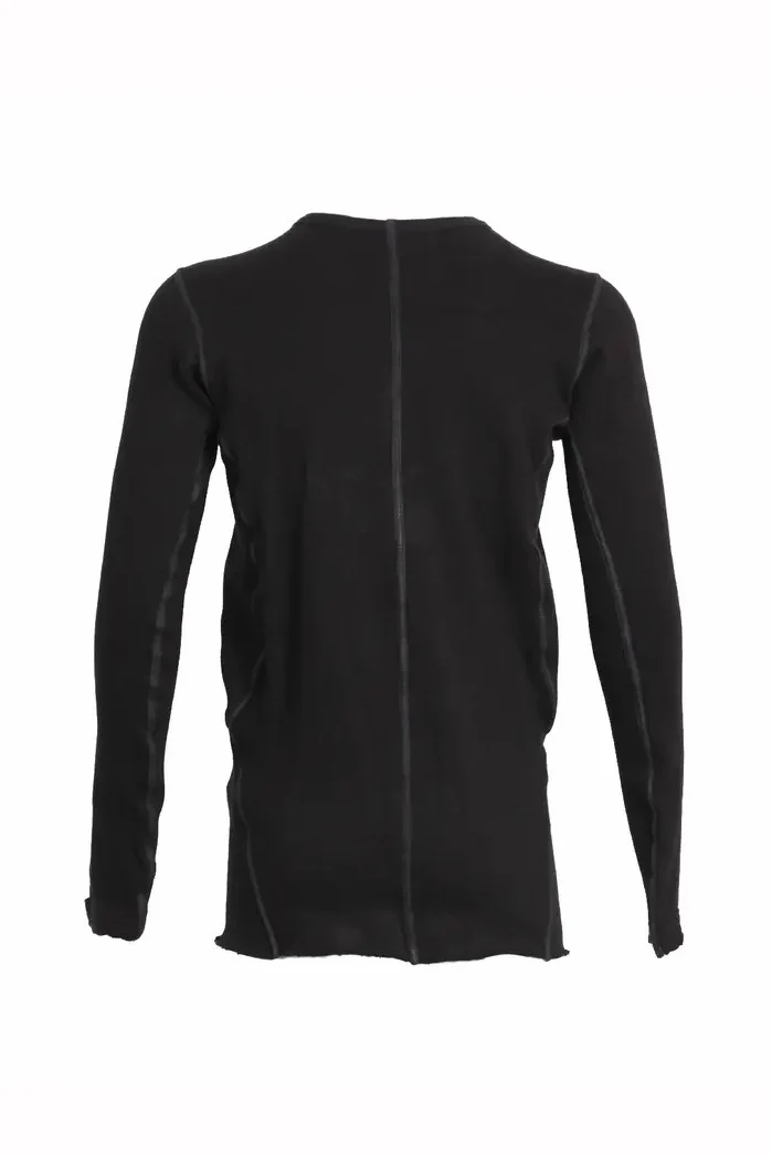 isaac sellam (base shirt) APAISE LT BRRR18-NOIR - Image 7
