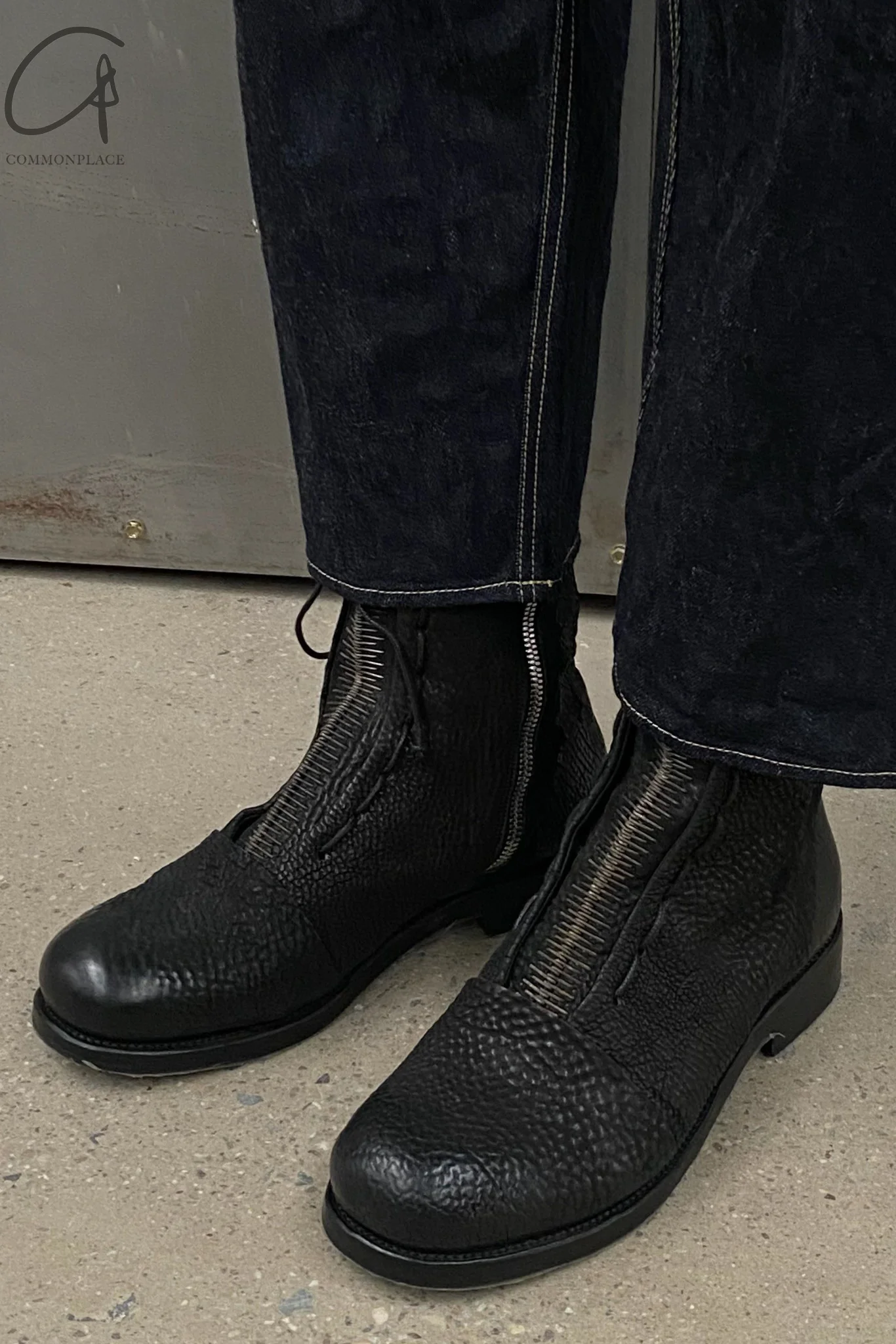 isaac sellam X the last conspiracy (horse leather men's shoes) ASMUND-CUATTA-NOIR - Image 10