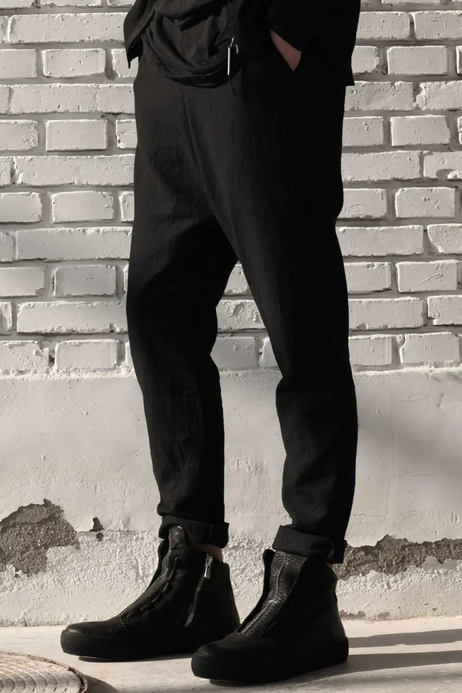 isaac sellam X the last conspiracy (horse leather men's shoes) CODDEN-CULATTA-NOIR - Image 4