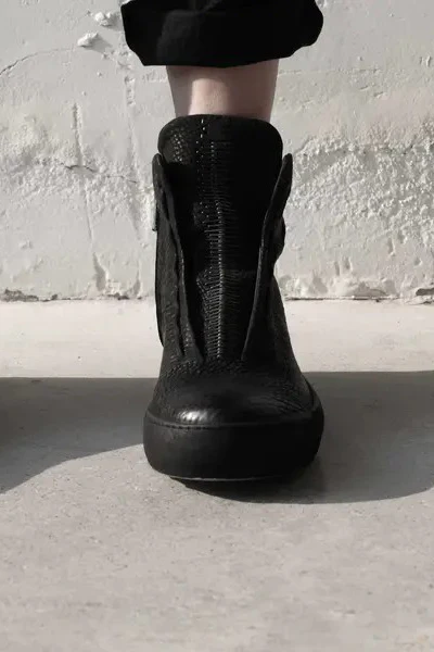 isaac sellam X the last conspiracy (horse leather men's shoes) CODDEN-CULATTA-NOIR - Image 8