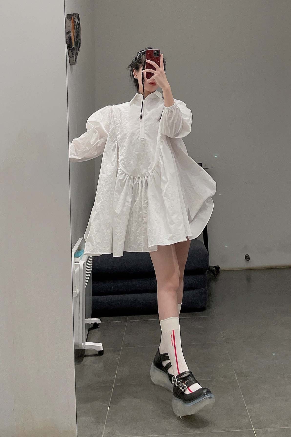 Jenny Fax Japan transparent air cushion original Mary Jane height increasing shoes series collection JF-JFAW21SHOE01-HEI black PJF4 - Image 22