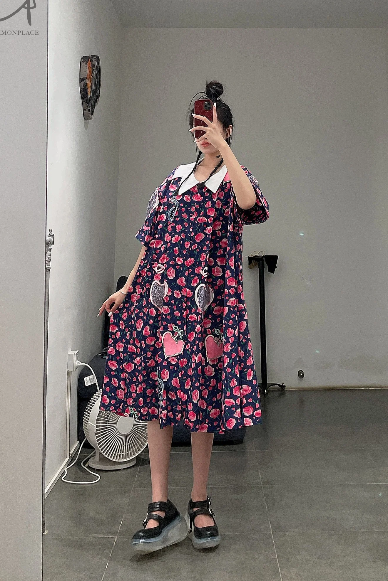 Jenny Fax Japan transparent air cushion original Mary Jane height increasing shoes series collection JF-JFAW21SHOE01-HEI black PJF4 - Image 29