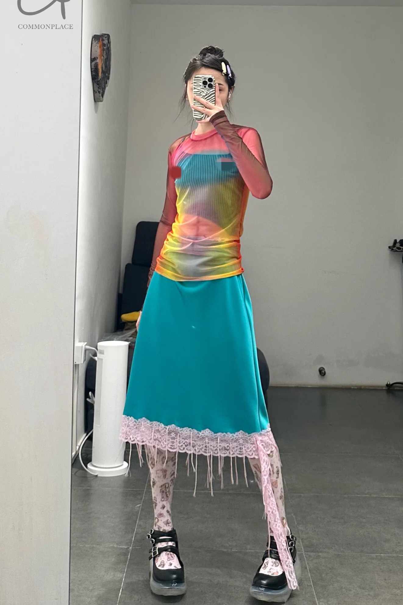 Jenny Fax Japan transparent air cushion original Mary Jane height increasing shoes series collection JF-JFAW21SHOE01-HEI black PJF4 - Image 30