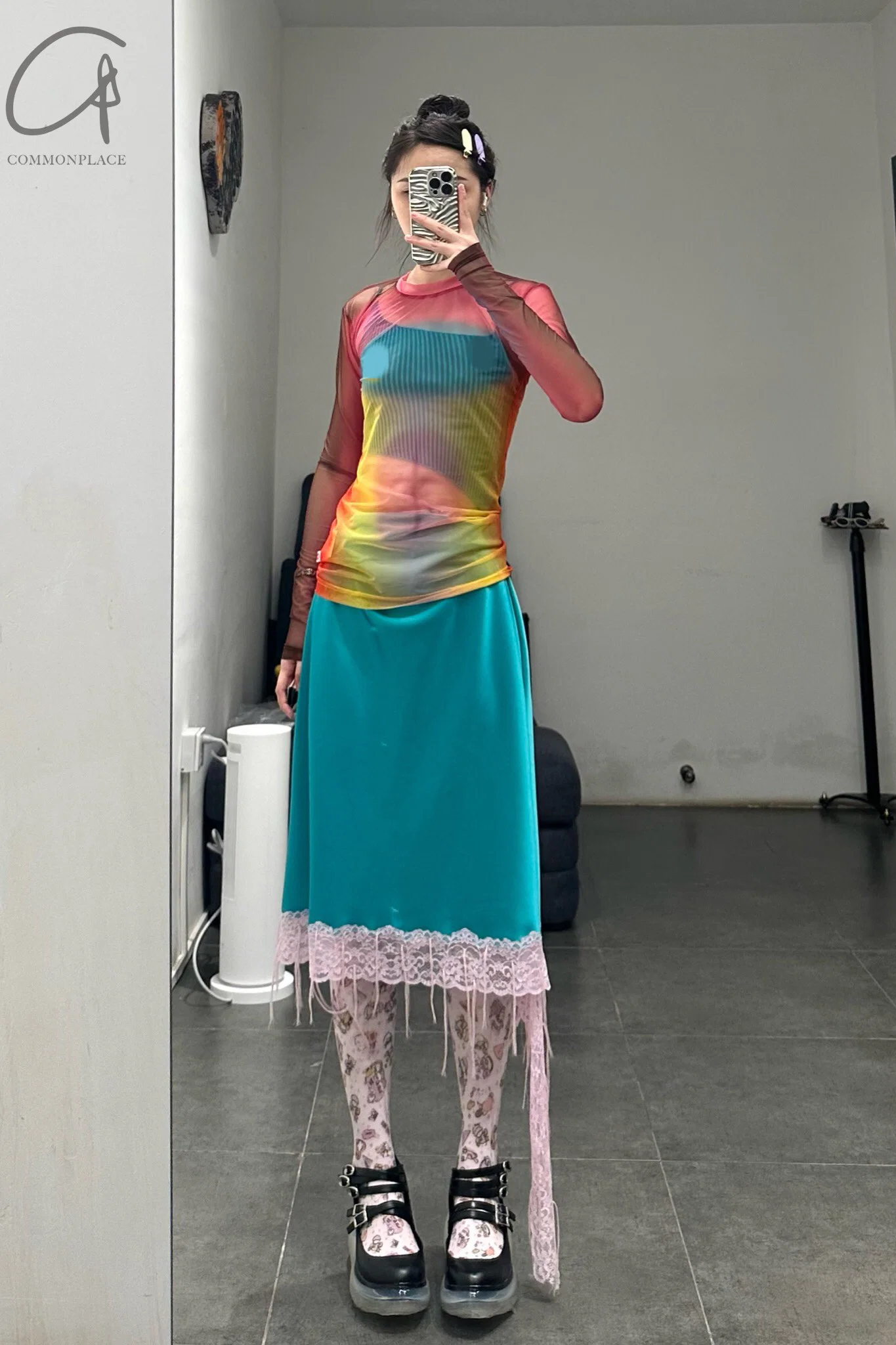 Jenny Fax Japan transparent air cushion original Mary Jane height increasing shoes series collection JF-JFAW21SHOE01-HEI black PJF4 - Image 32