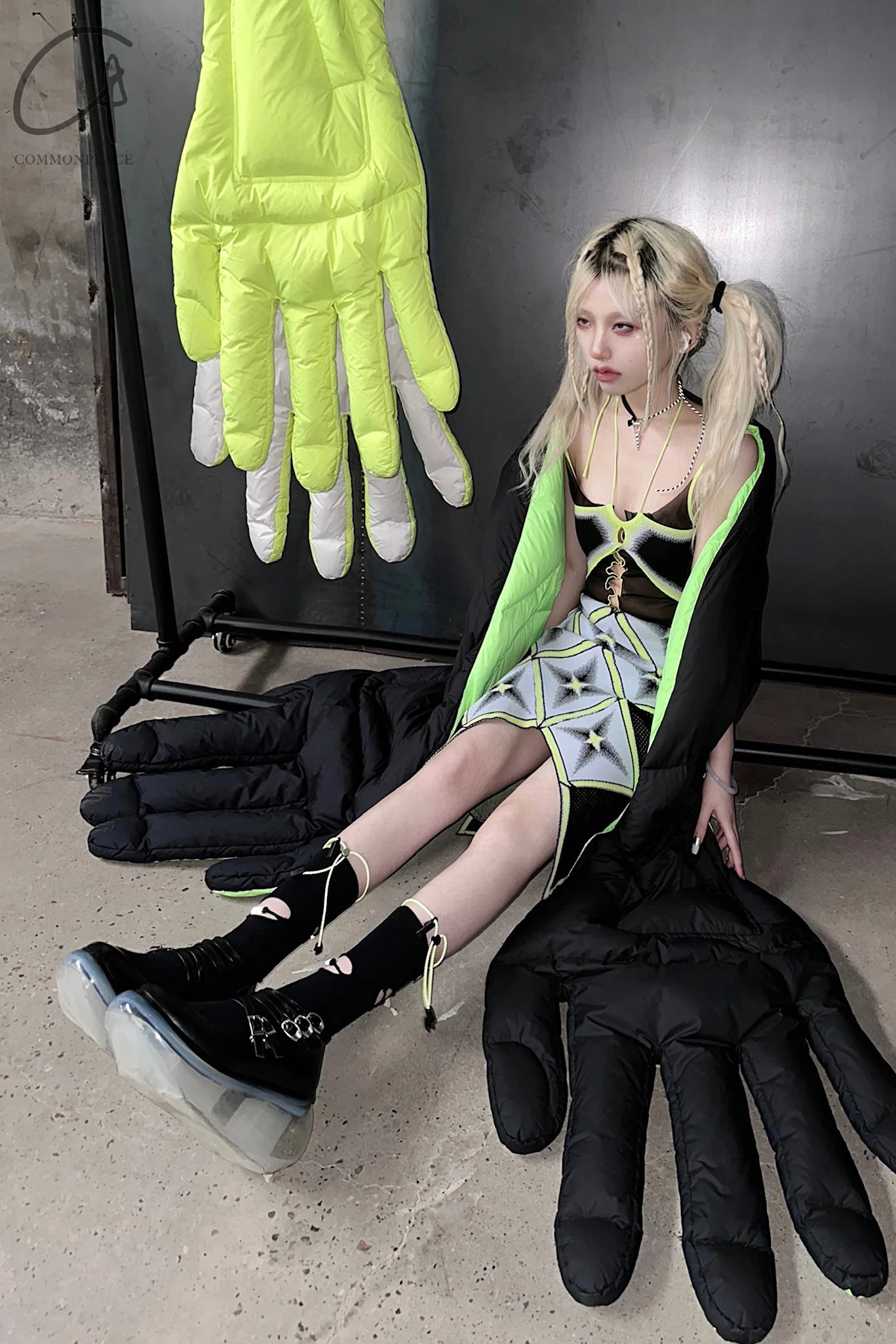 Jenny Fax Japan transparent air cushion original Mary Jane height increasing shoes series collection JF-JFAW21SHOE01-HEI black PJF4 - Image 33