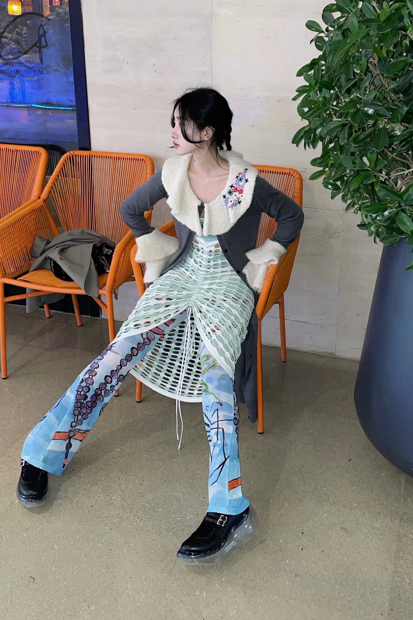 Jenny Fax Japan transparent air cushion original Mary Jane height increasing shoes series collection JF-JFAW21SHOE01-HEI black PJF4 - Image 37