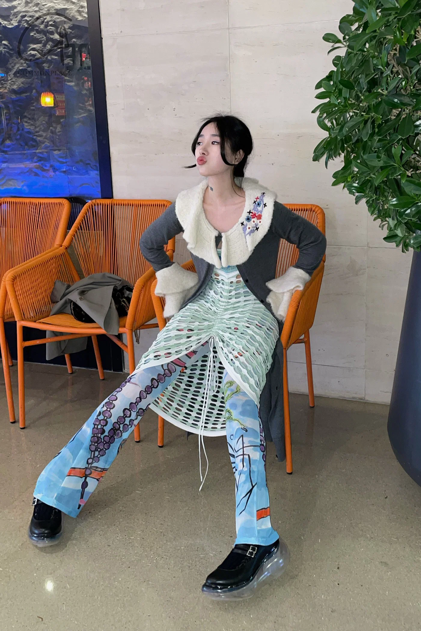 Jenny Fax Japan transparent air cushion original Mary Jane height increasing shoes series collection JF-JFAW21SHOE01-HEI black PJF4 - Image 38