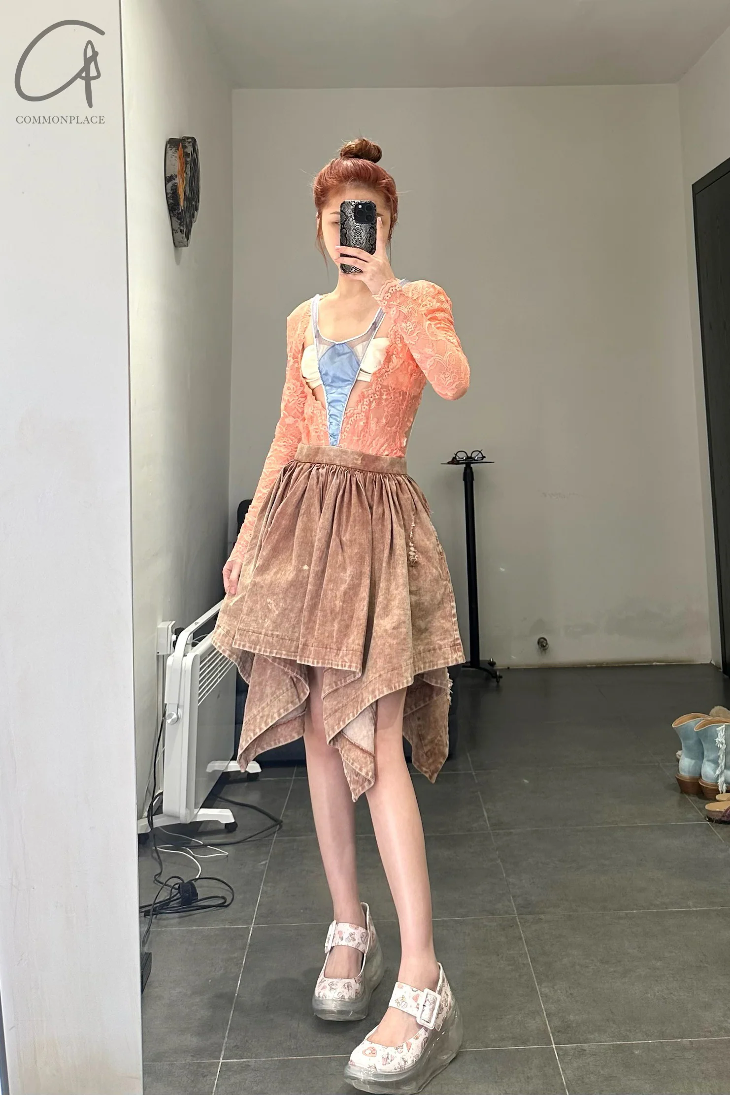 Jenny Fax Japanese transparent air cushion original Mary Jane height increasing shoes series collection JF-JFAW22SHOES03-KT cartoon PJF4 - Image 20
