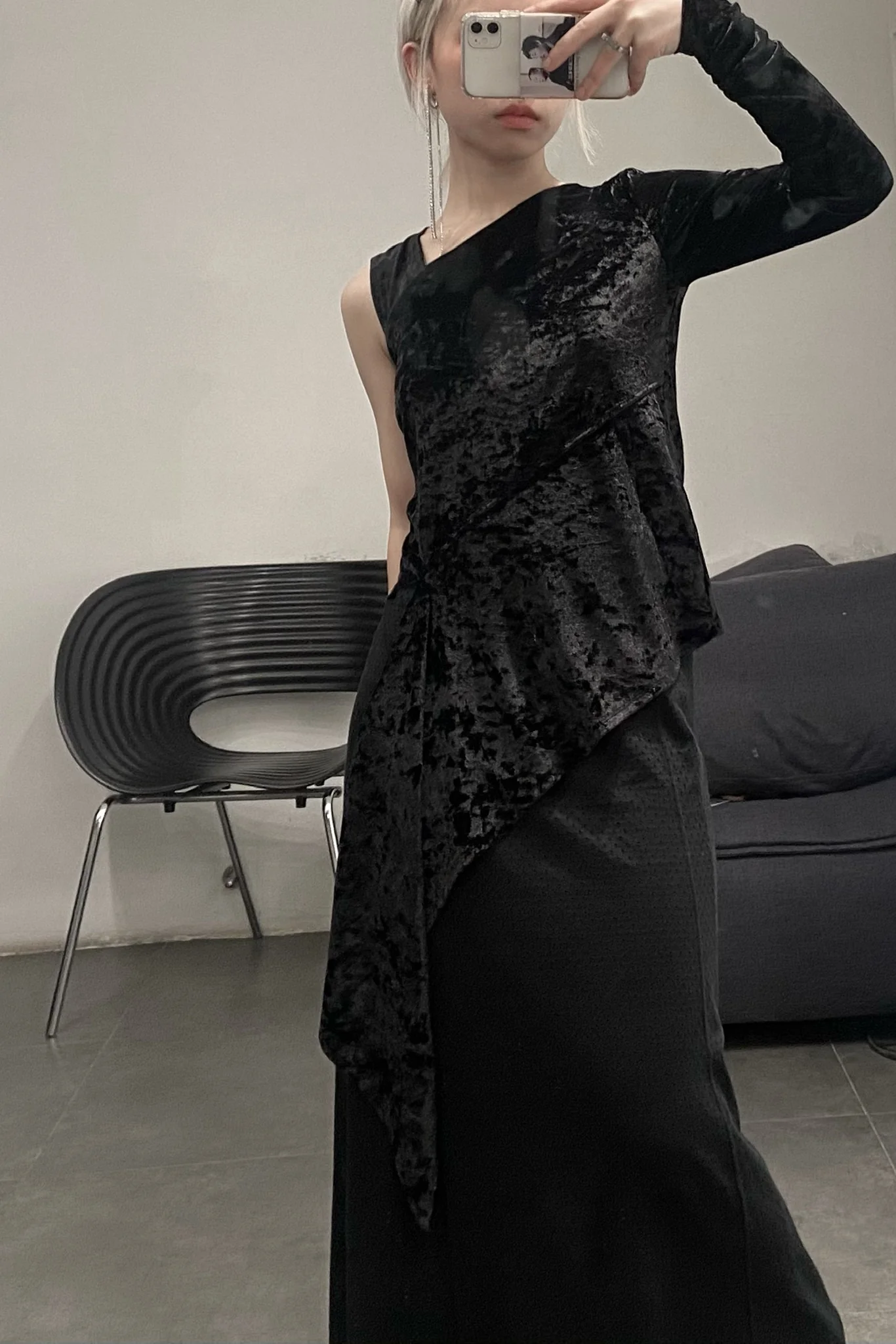 keta gutmene (asymmetric top) KG-AW17-131 - Image 14