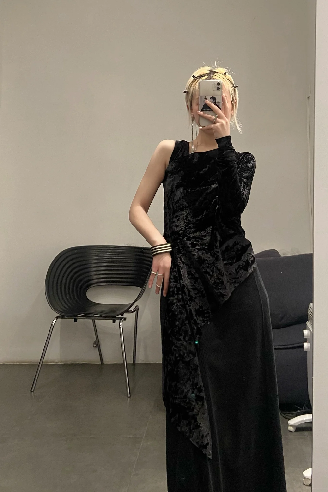 keta gutmene (asymmetric top) KG-AW17-131 - Image 17
