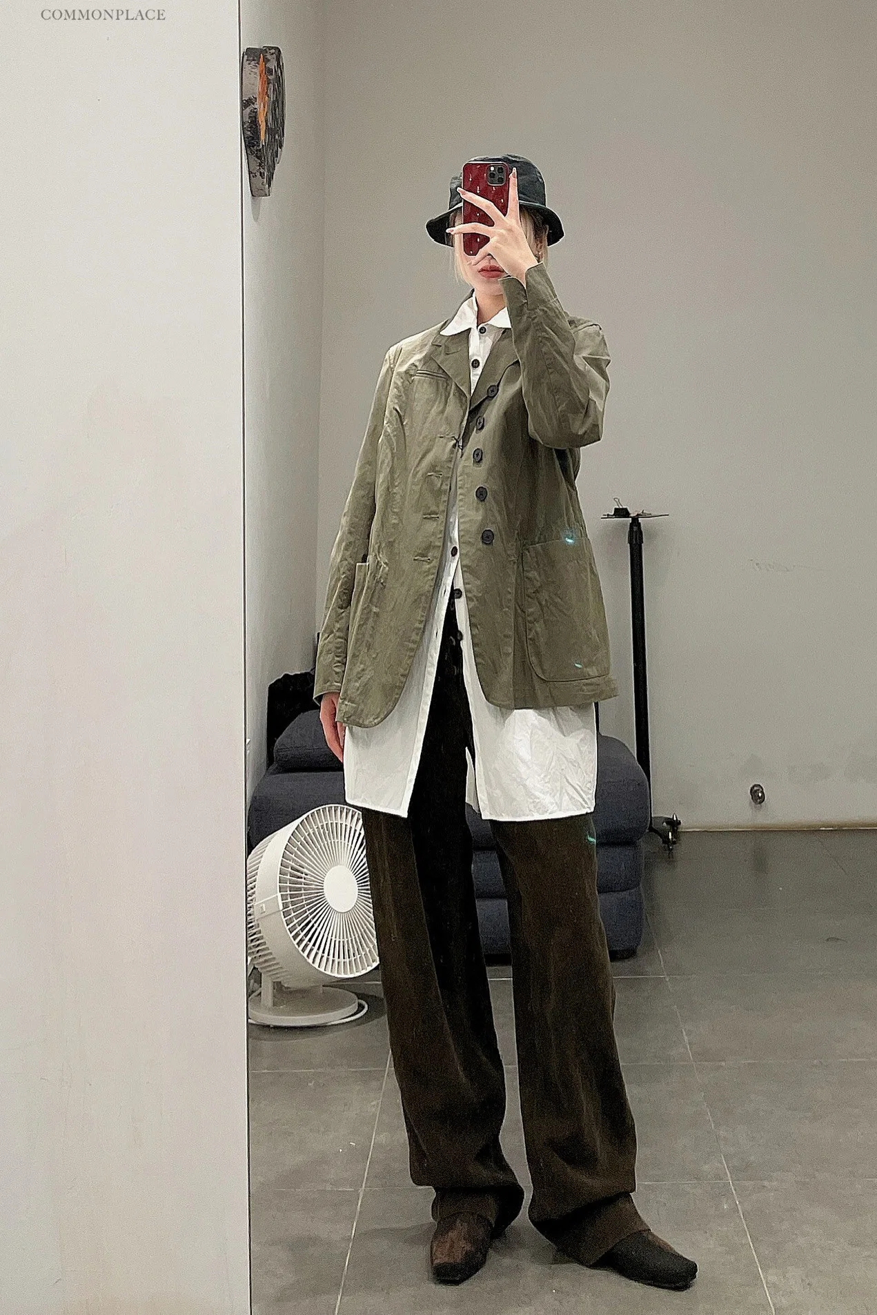 KLASICA Olive Green Jacket 21C-59BLZ - Image 11