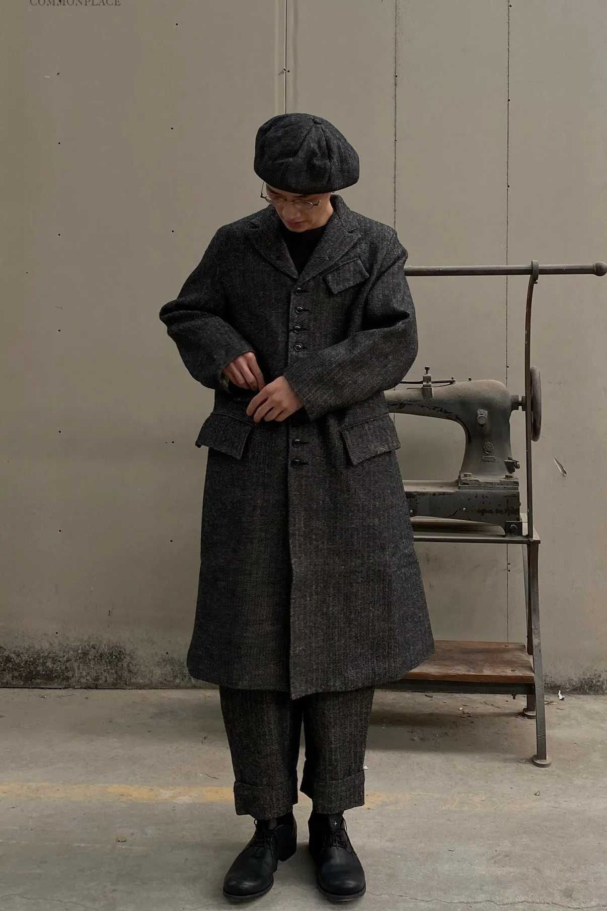 KLASICA wool jacket KLC-22C-38LCT-MOHEI - Image 15