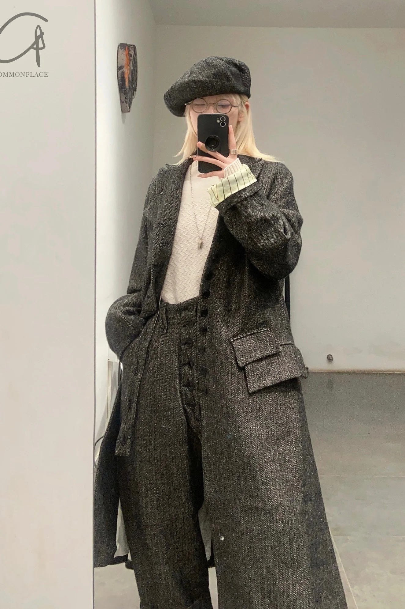 KLASICA wool jacket KLC-22C-38LCT-MOHEI - Image 18