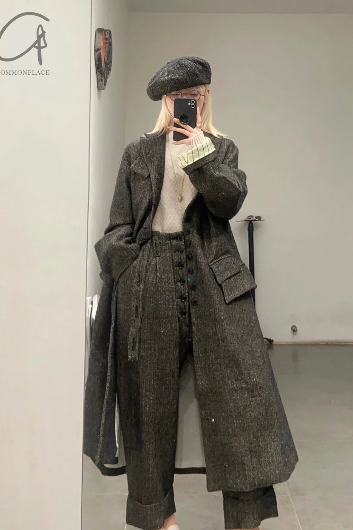 KLASICA wool jacket KLC-22C-38LCT-MOHEI - Image 19