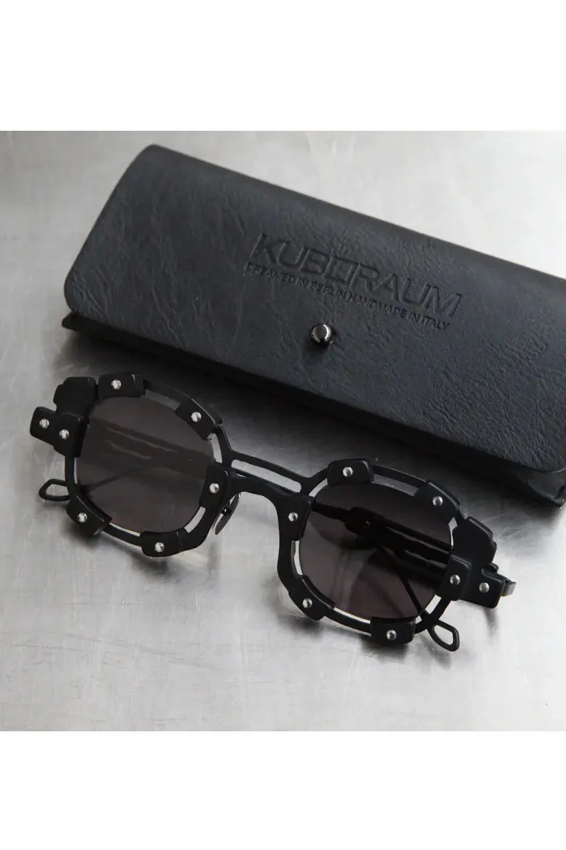 kuboraum sunglasses V1 40-28 BM 2gray - Image 5
