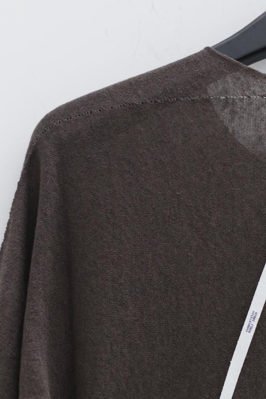 label under construction curved sweater 39YMSW10-MAO1-W 39/LB - Image 4