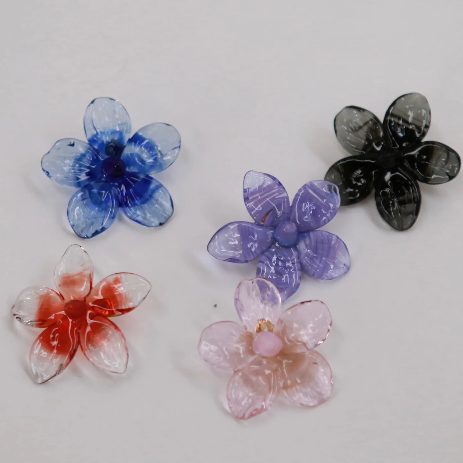 LEVENS 25 Spring/Summer Hibiscus Single Earring LVS-SS2501HIBE-LIL-LILAC Purple - Image 5