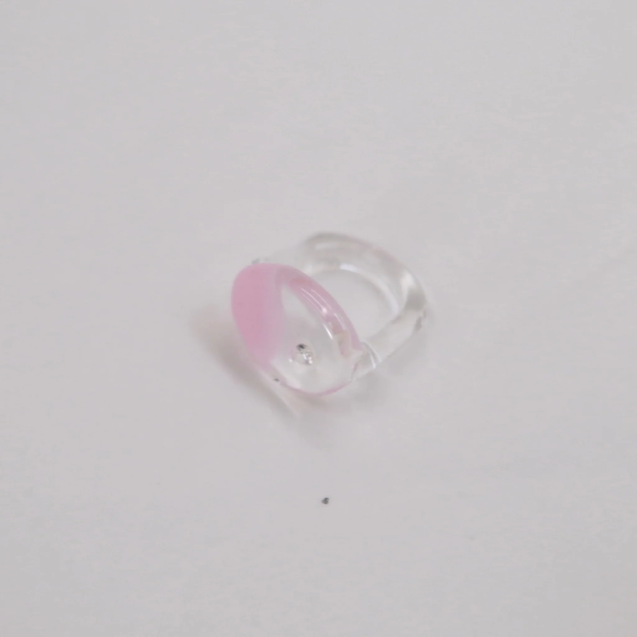 LEVENS 25 Spring/Summer Magic Stone Ring LVS-SS2515MAGICSTRI-PNK-FEN Pink - Image 3