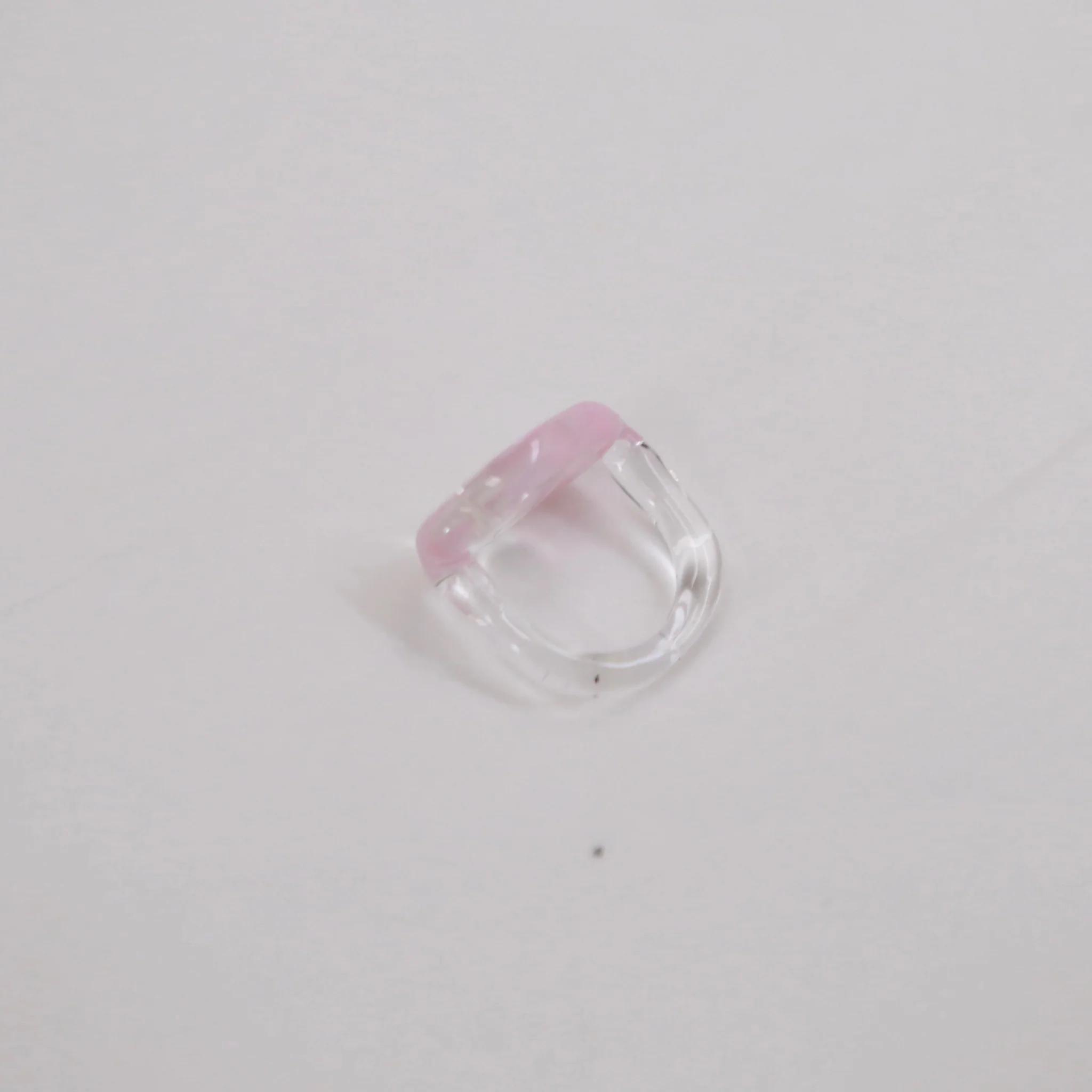 LEVENS 25 Spring/Summer Magic Stone Ring LVS-SS2515MAGICSTRI-PNK-FEN Pink - Image 4