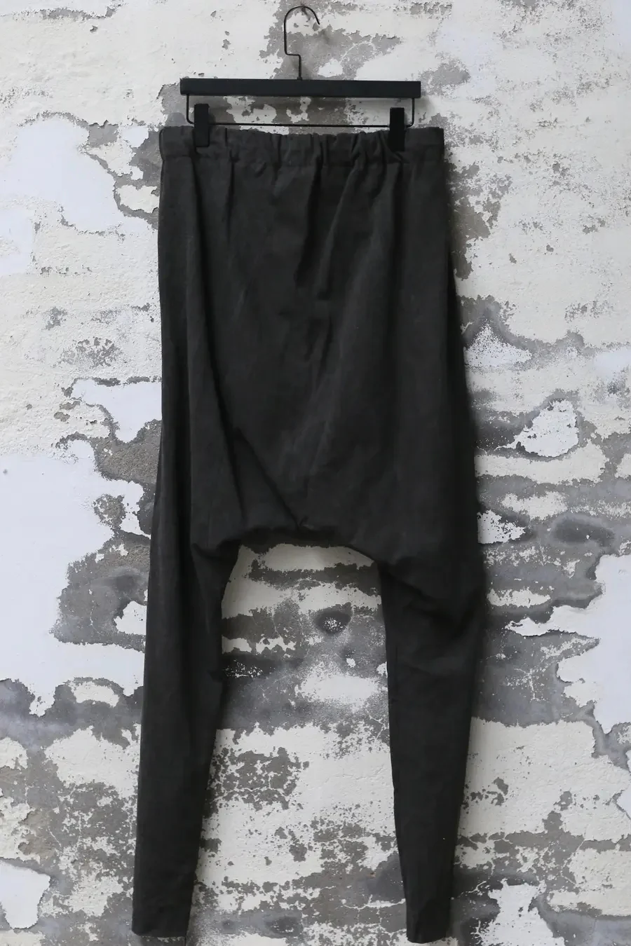 m.a+ elastic waist low crotch double pocket pants P571-MJP1 Carbon - Image 4
