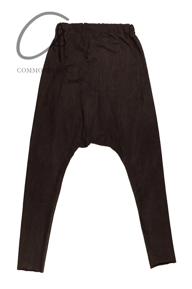 m.a+ elastic waist low crotch double pocket pants P571-MJP1 Carbon - Image 5