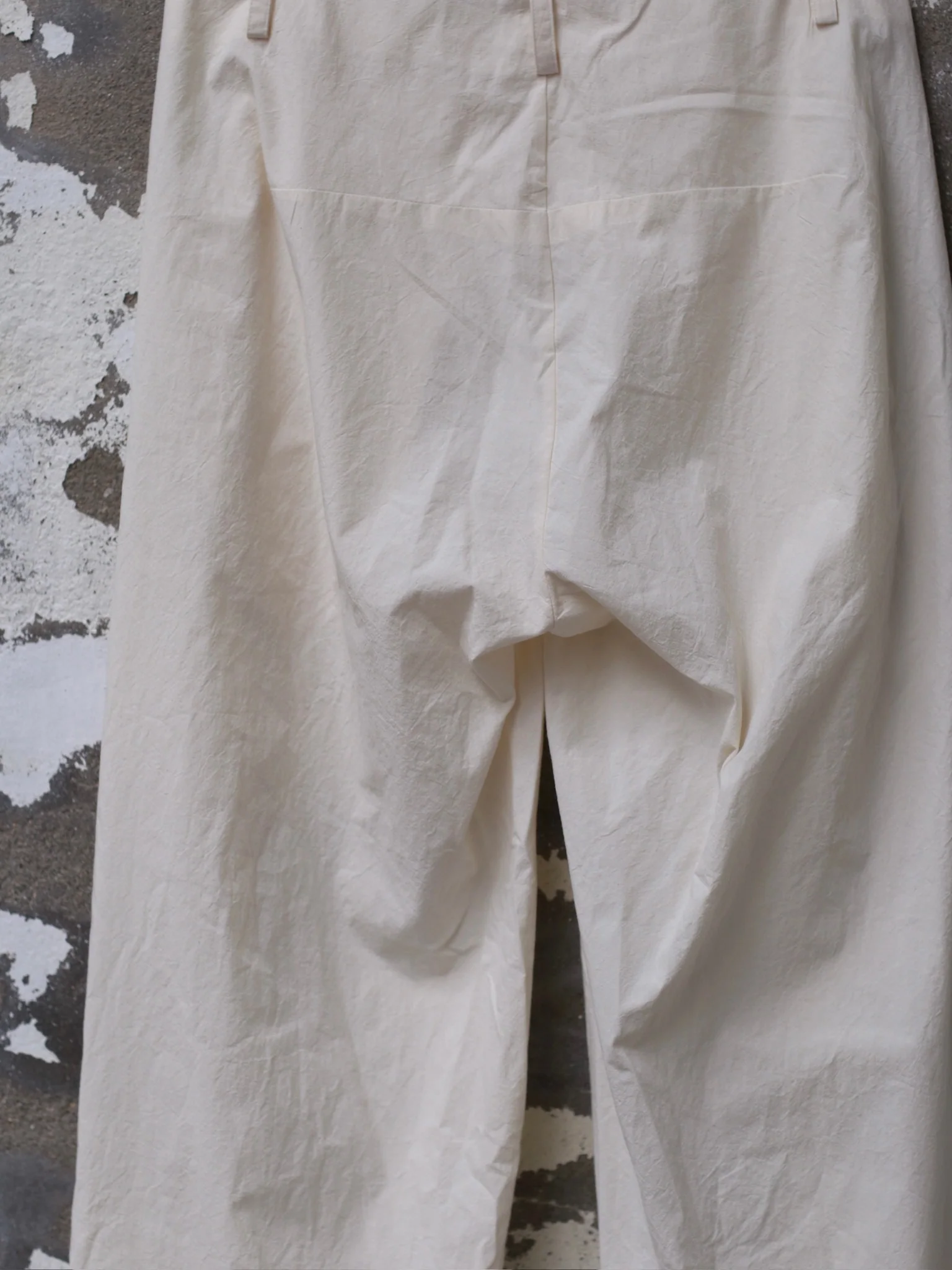 m.a+ Maurizio Amadei 25 Spring/Summer Ultra Wide Short Casual Pants Italy MA-PW567C CLX-NATURAL - Image 3