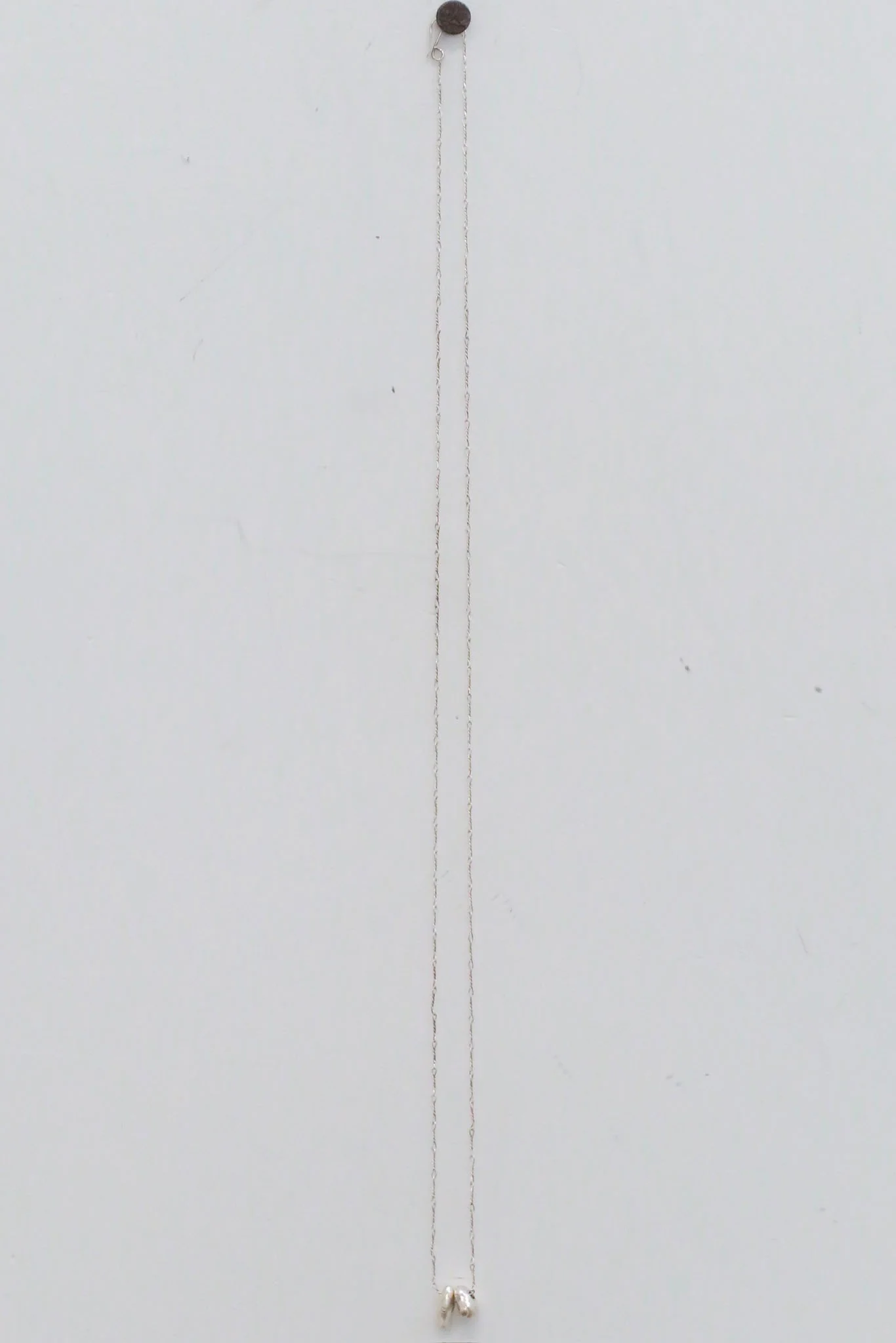m.a+ Maurizio Amadei 925 silver necklace series MA-ACN60/C5 AG-YIN-F 60CM 2 silver bars ACN60/C5 AG PM209 - Image 2