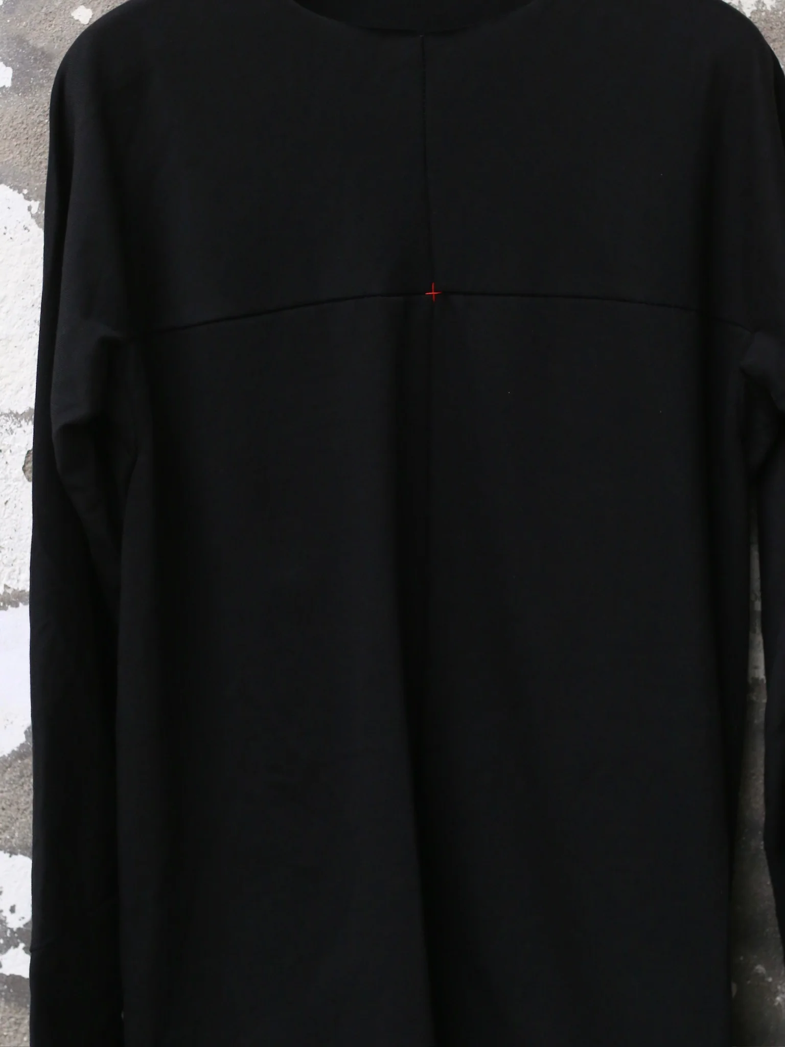 m.a+ Maurizio Amadei One-piece long-sleeved T-shirt MA-T211D-JM11-HEI Black T211D-JCL10 - Image 5