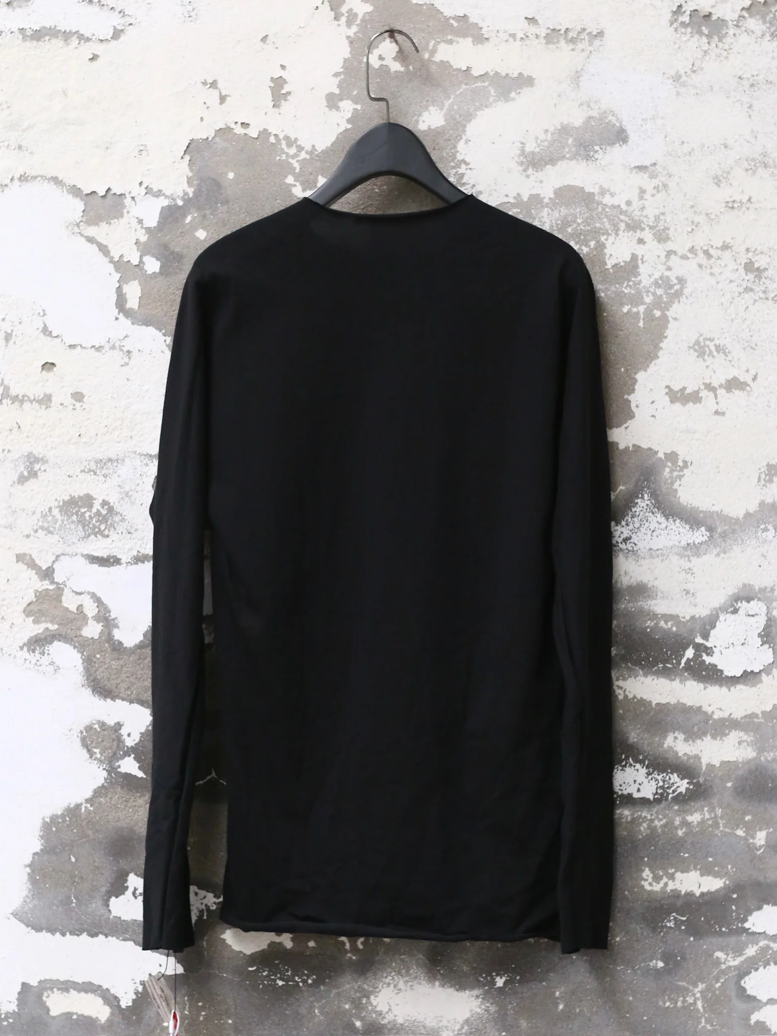 m.a+ Maurizio Amadei One-piece long-sleeved T-shirt MA-T211D-JM11-HEI Black T211D-JCL10 - Image 7