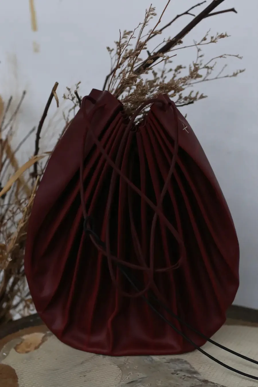 m.a+ shell bag B704 VA1,0 ruby red - Image 2