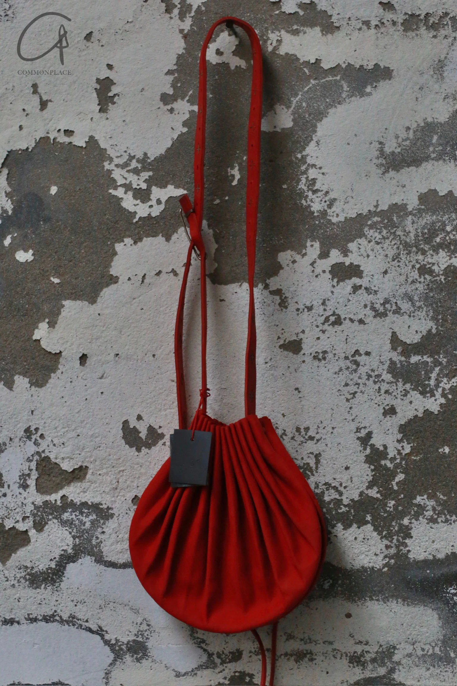 m.a+ Shell Bag Collection Italian Handmade MA-B7031/S VOP1,2-CHILI RED-F CHILI RED Cross Small B7031/S VOP1.2 PM203 - Image 3