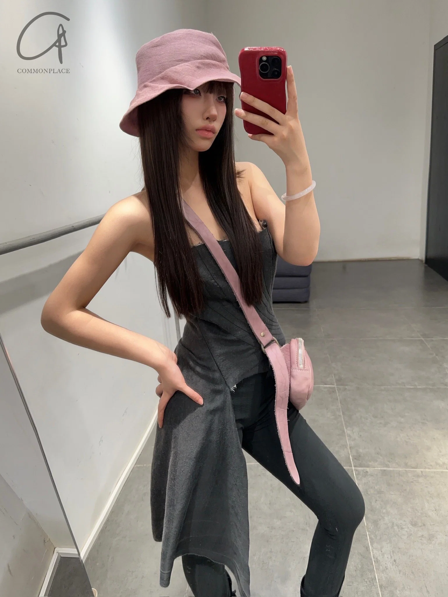 m.a+ Handmade hat collection Italy Deconstruction MA-AW307-BHZ Mauve sphinx AW307/+S-CMESH PM1000 - Image 3