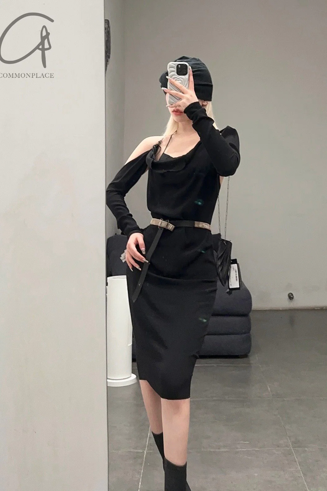 m.a+ Shell Bag Collection Italian Handmade MA-B70/C4 CUP 0.7-HEI Black Super Small Horse Leather PM203 - Image 20