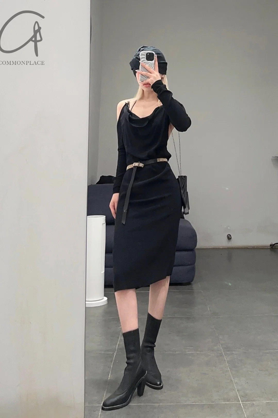 m.a+ Shell Bag Collection Italian Handmade MA-B70/C4 CUP 0.7-HEI Black Super Small Horse Leather PM203 - Image 22
