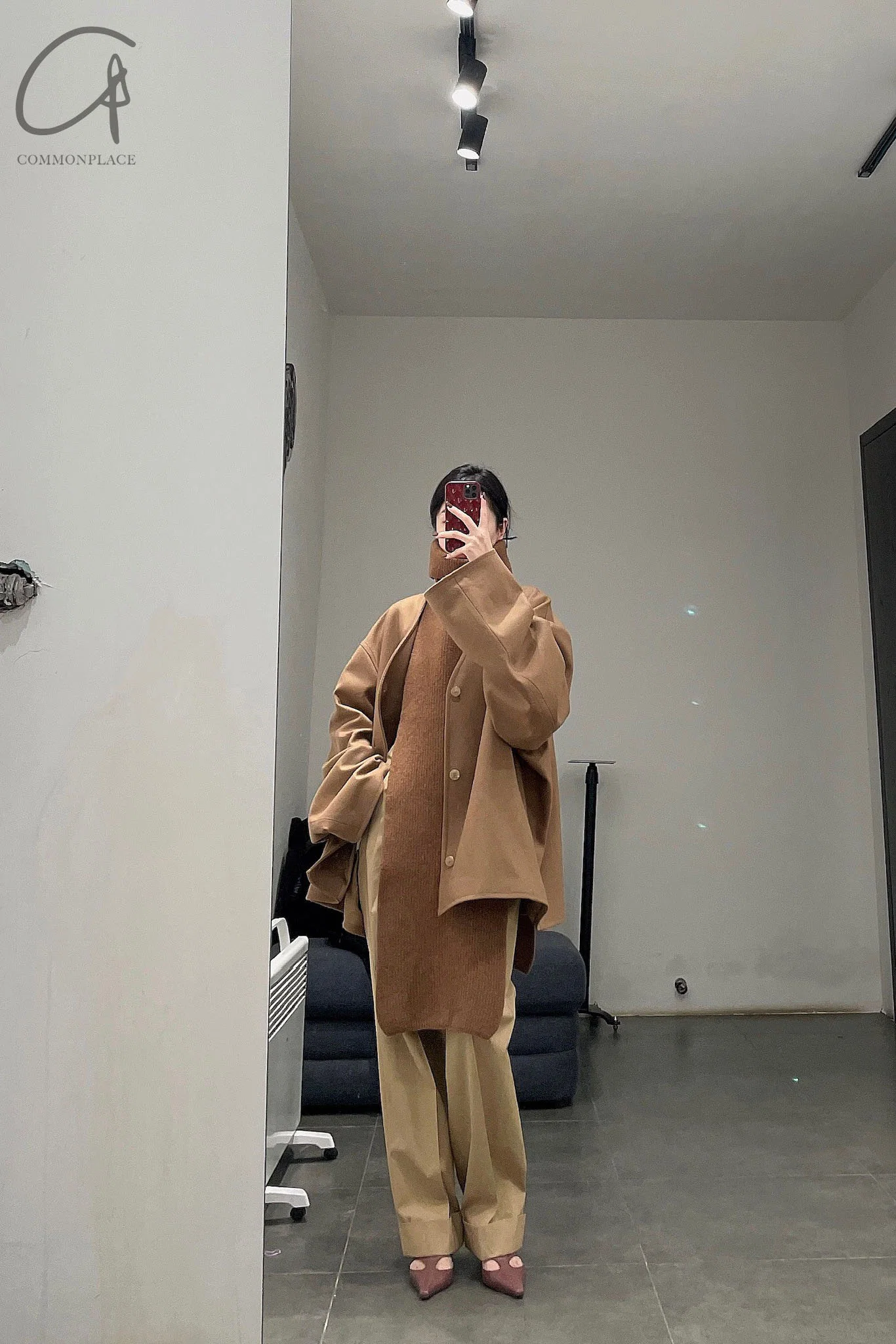 mame kurogouchi high waist chinos MM21PF-PT705 - Image 23