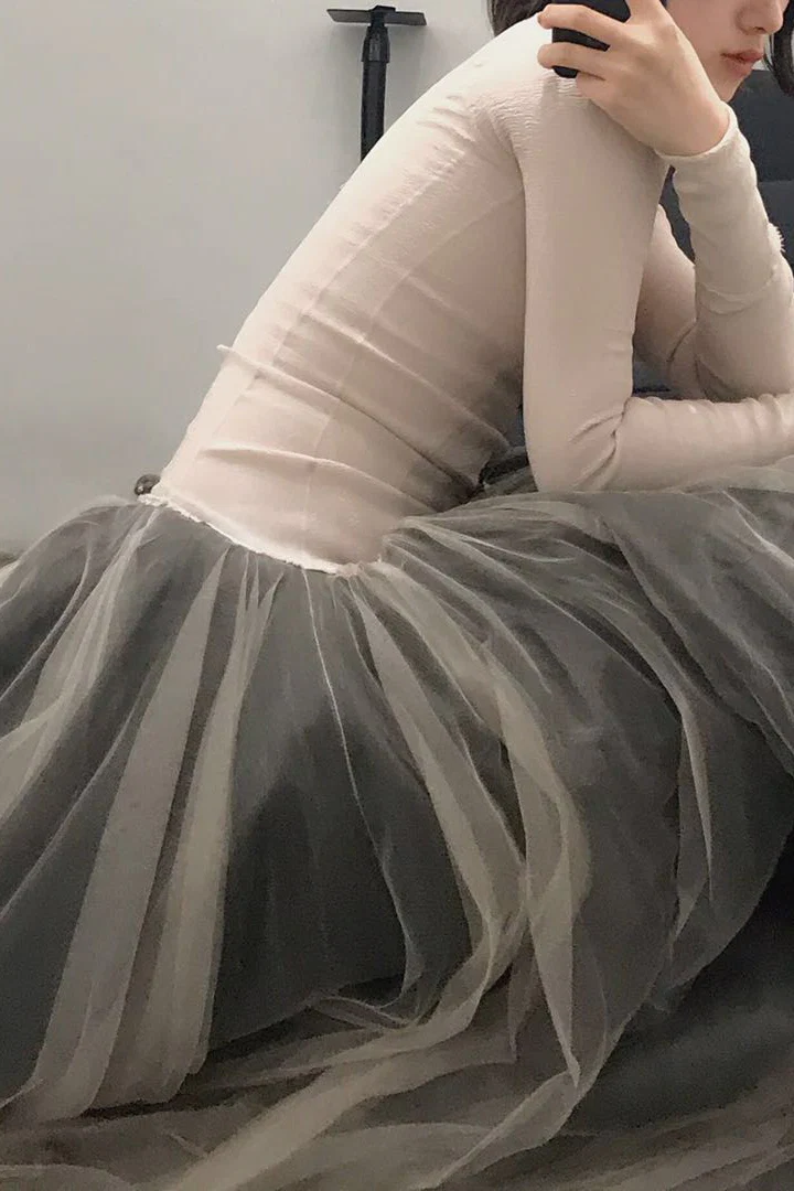 MARC LE BIHAN (ballet skirt) 21900 color skin - Image 5