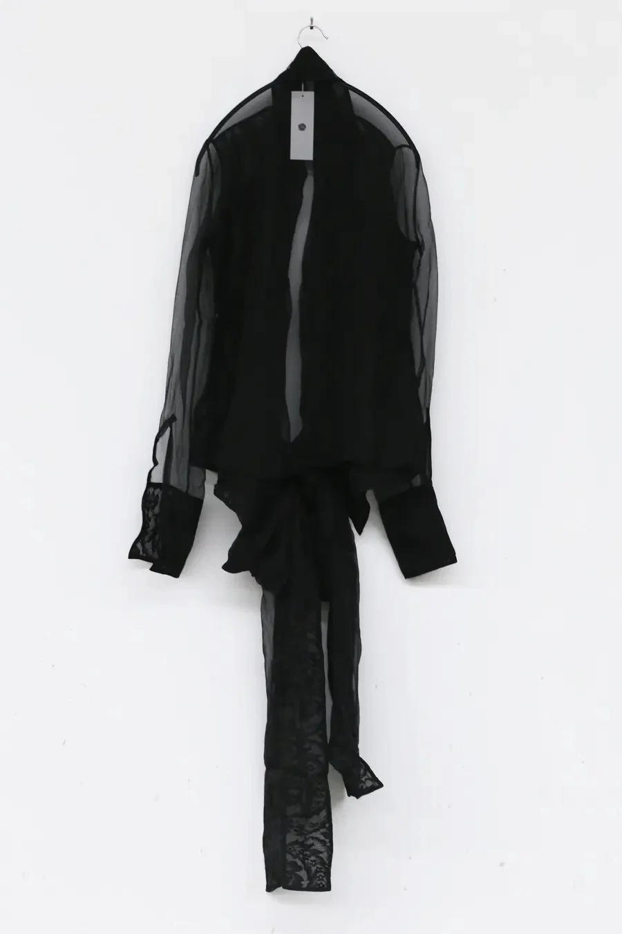 Marc le bihan belted top 26404-E21 BLACK - Image 2
