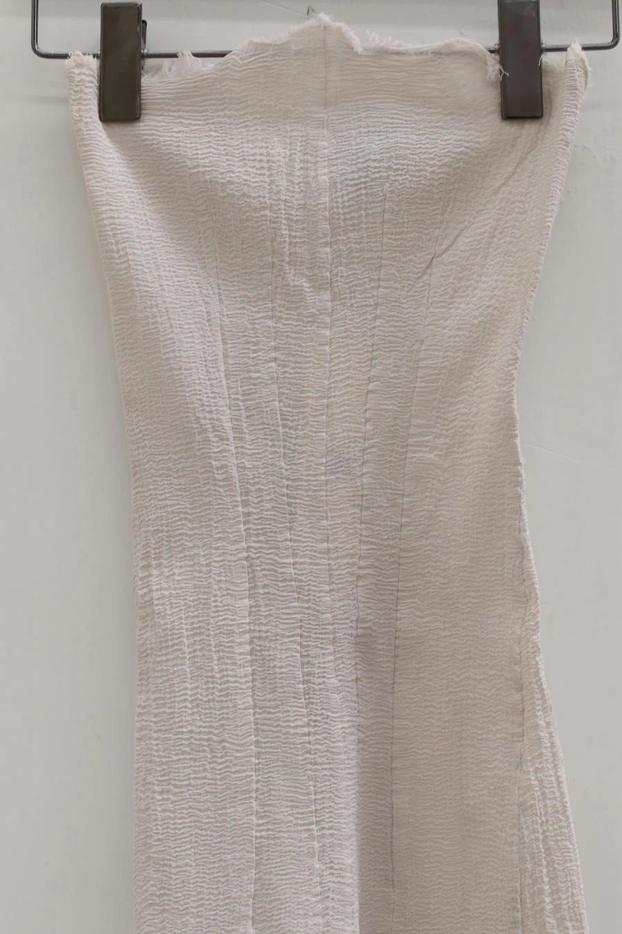 Marc le bihan belted tube top dress 21938-E21 BEIGE - Image 2