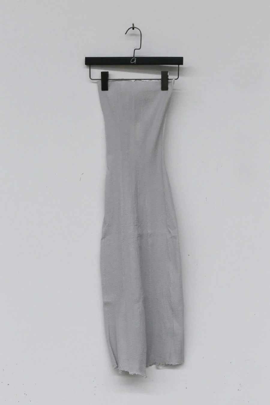 Marc le bihan belted tube top dress 21938-E21 GLACIER - Image 8