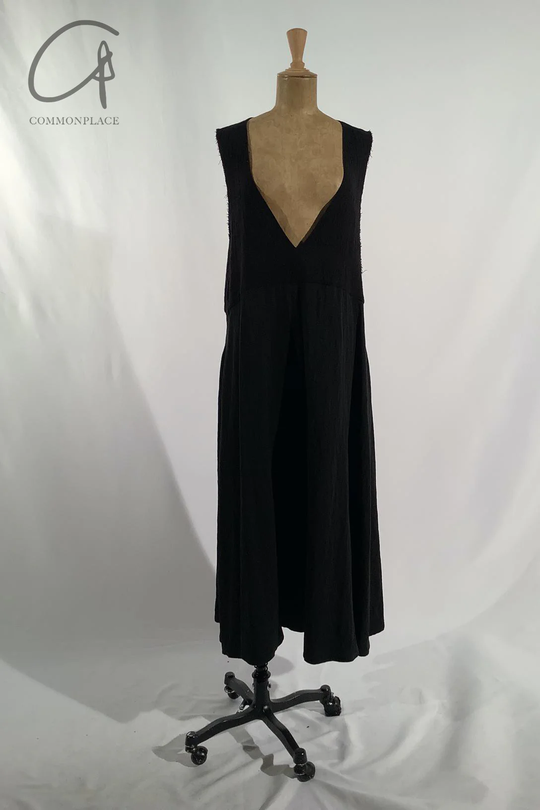 Marc le bihan double stitching long skirt 2180 black - Image 10