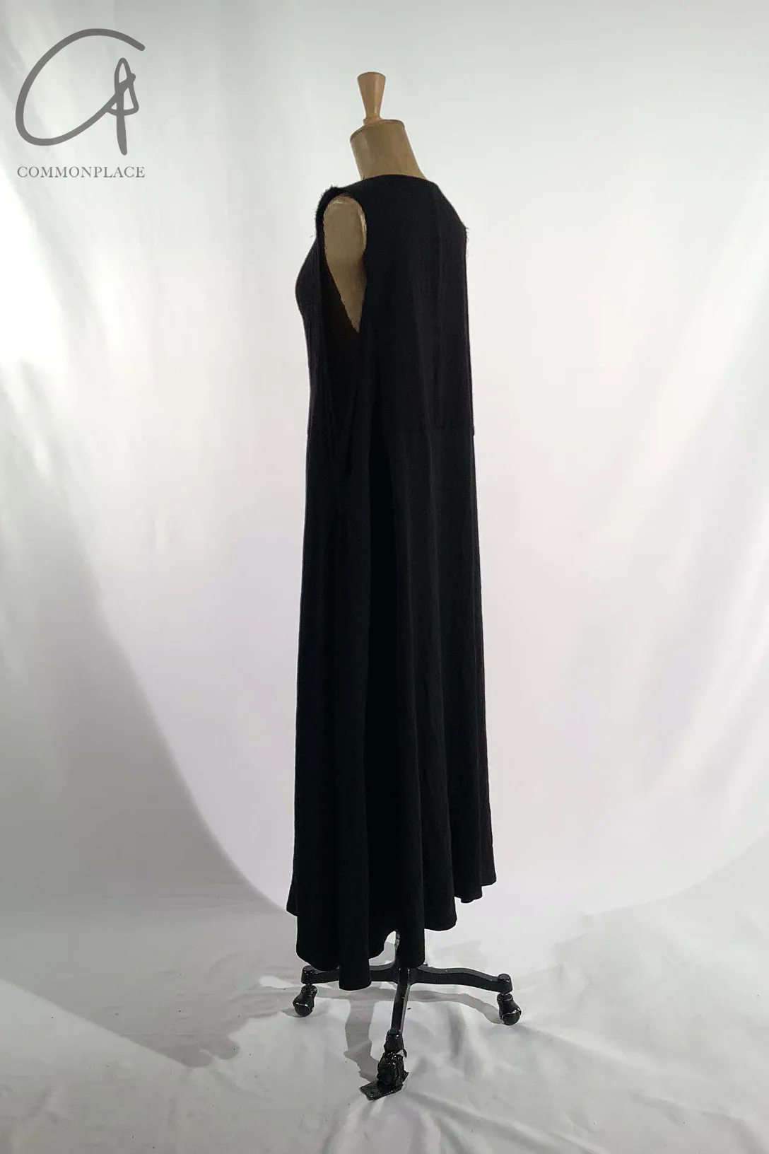 Marc le bihan double stitching long skirt 2180 black - Image 11
