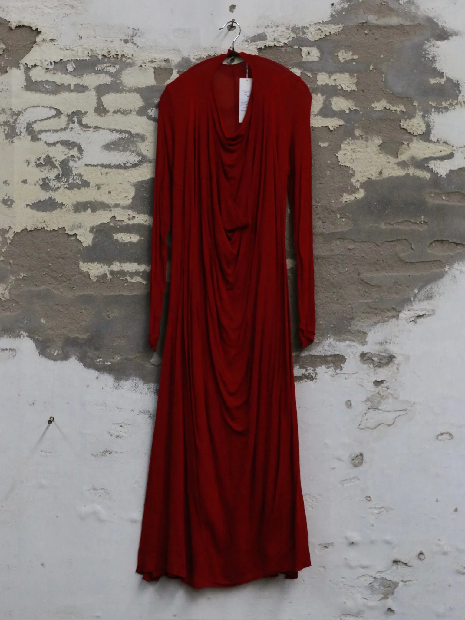 Marc Le Bihan Fall/Winter 2025 Collection, Long-Sleeved Dresses 2833 and 2832, France. MLB-2832-25AW-GUN - Image 7