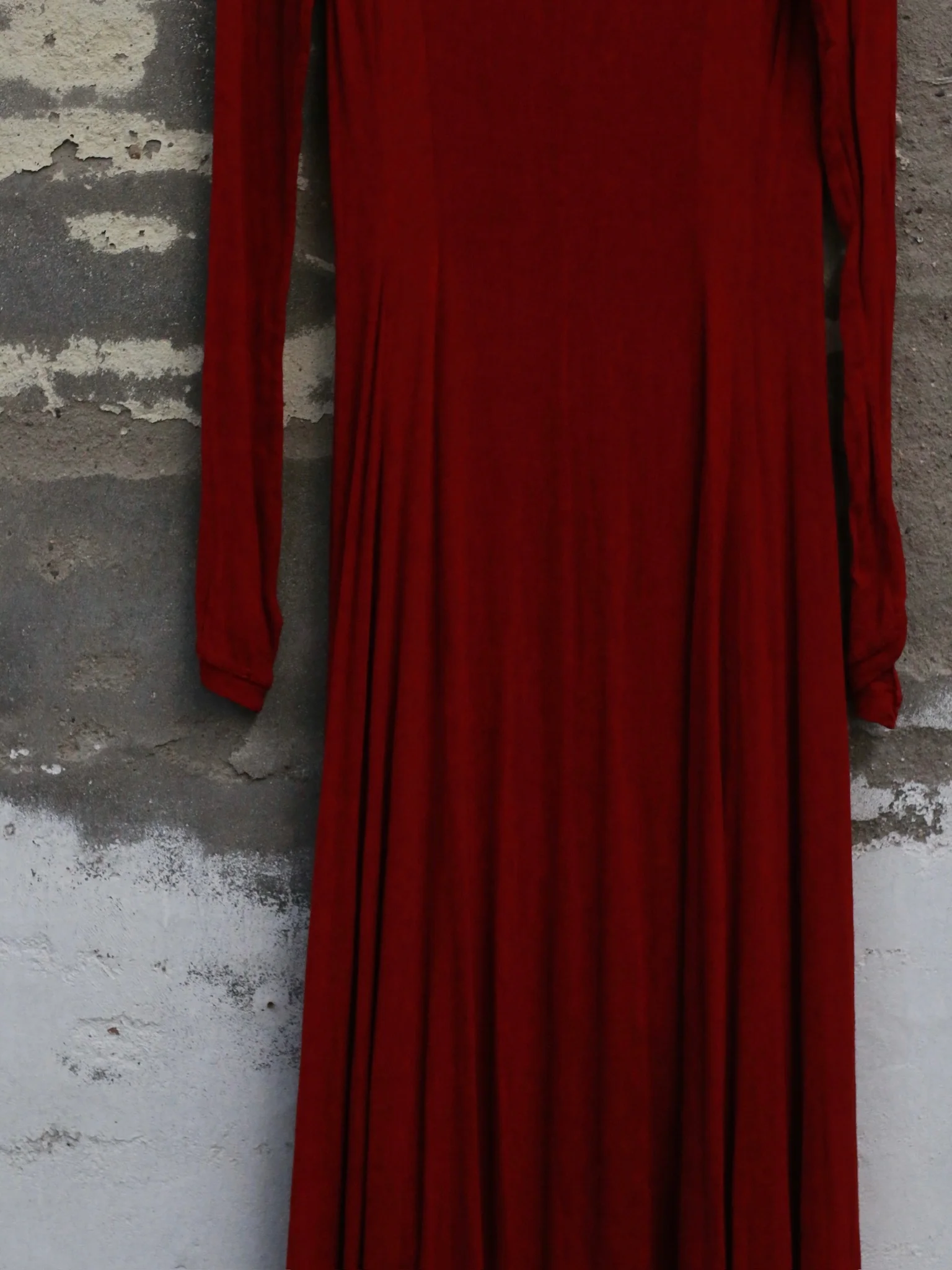 Marc Le Bihan Fall/Winter 2025 Collection, Long-Sleeved Dresses 2833 and 2832, France. MLB-2832-25AW-GUN - Image 8